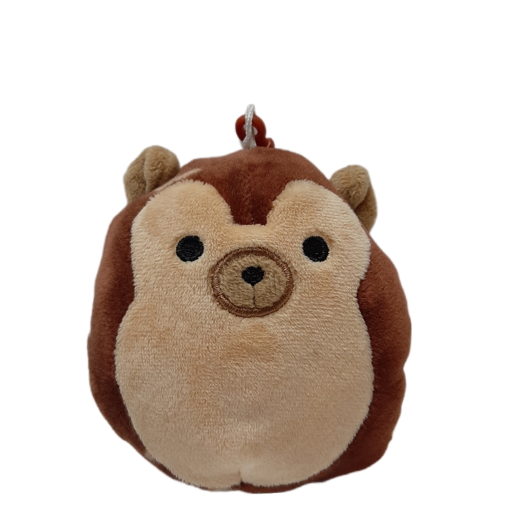 🍒4 for $20🍒 SQUISHMALLOWS Hans The Hedgehog Keychain Clip Plush Toy 3.5"